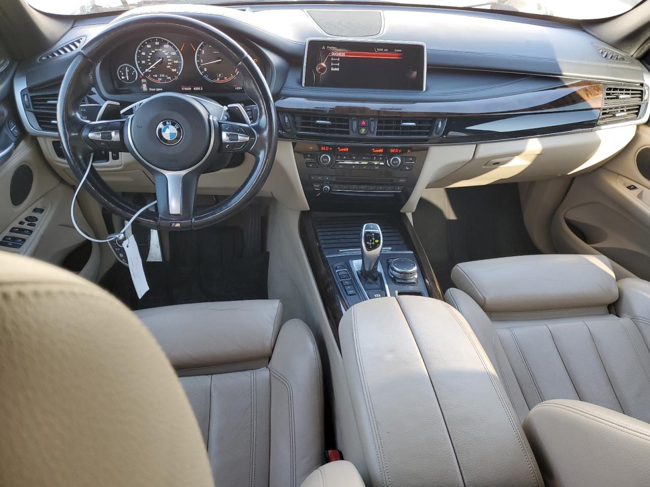 2015 BMW X5 VIN 5UXKR0C56F0K62909 Copart auction photo, rear end damage thumbnail 8