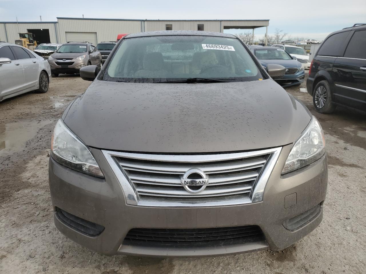 2015 Nissan Sentra VIN 3N1AB7AP7FY293383 Copart auction photo, rear end damage thumbnail 5