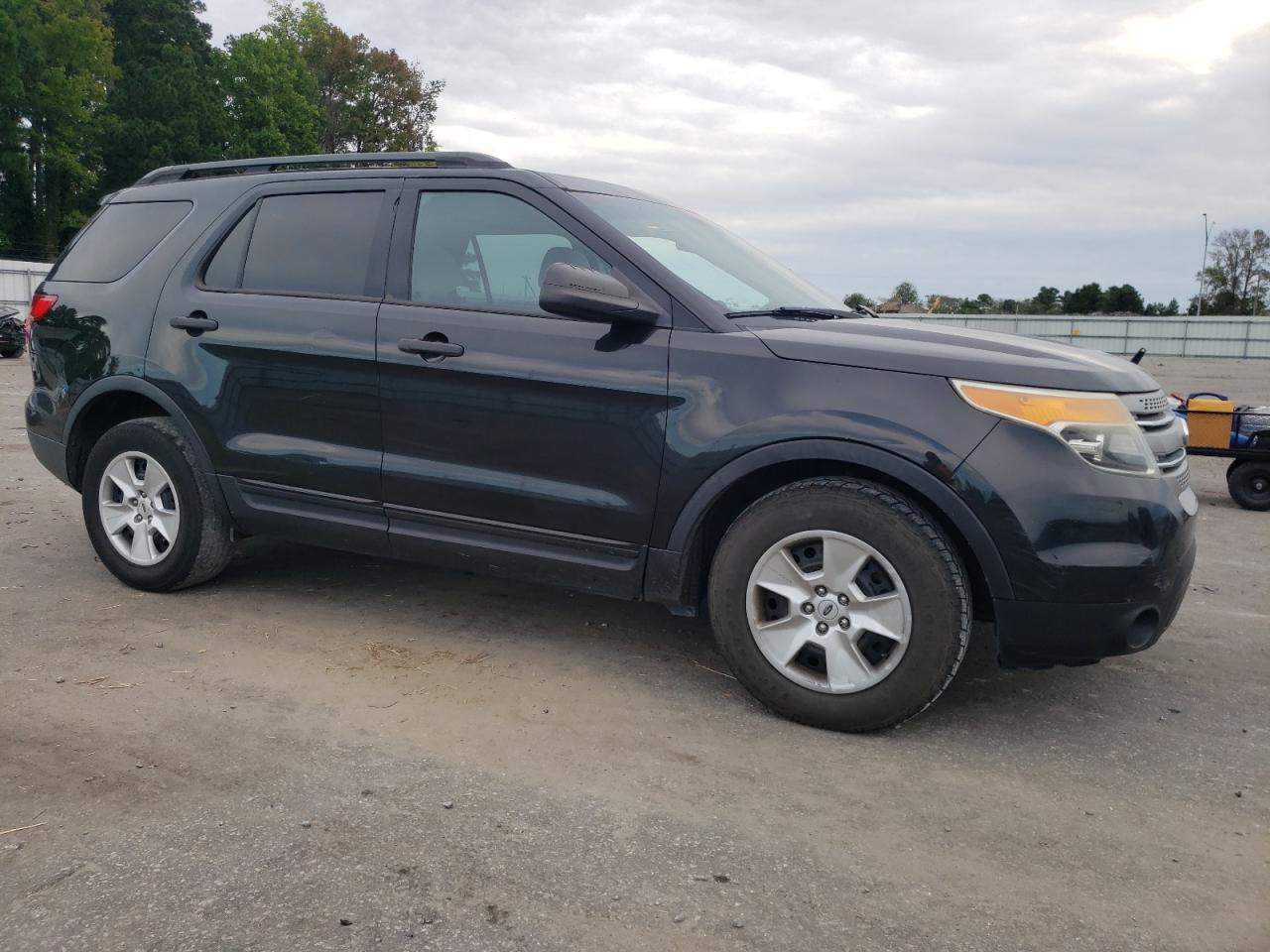 2013 Ford Explorer VIN 1FM5K7B87DGC52168 Copart auction photo, side damage thumbnail 4