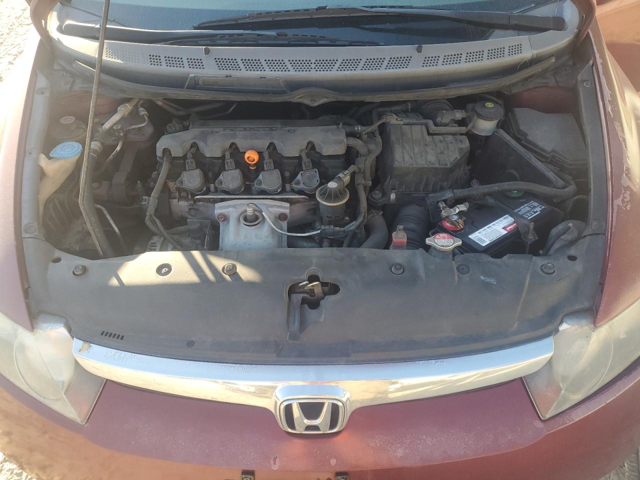 2008 Honda Civic VIN 1HGFA16528L001677 Copart auction photo, mechanical damage thumbnail 11