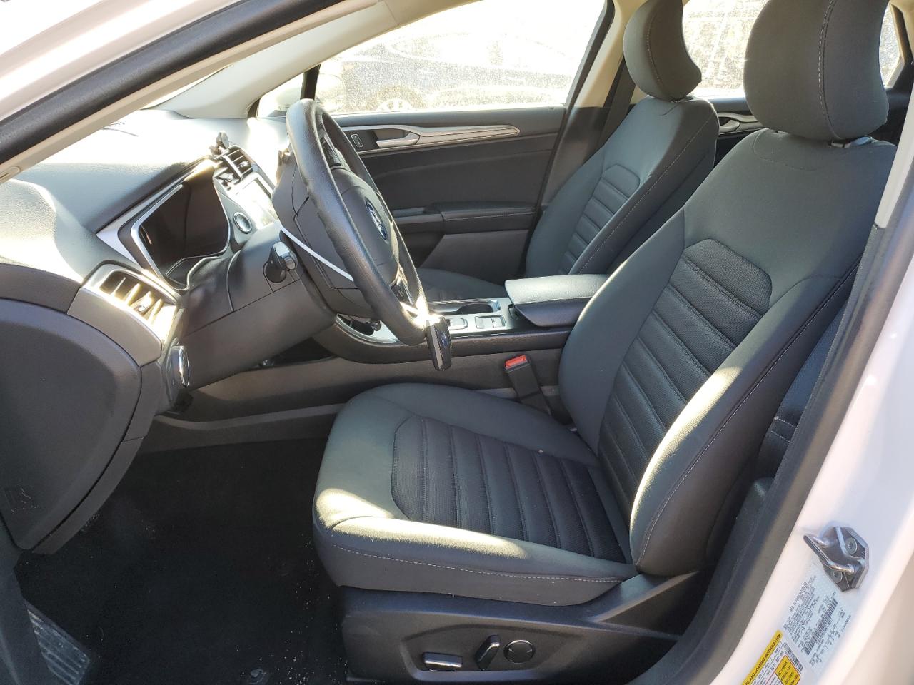 2019 Ford Fusion VIN 3FA6P0HDXKR128817 Copart auction photo, undercarriage / front end damage thumbnail 7