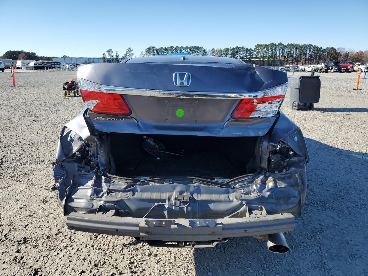 2014 Honda Accord VIN 1HGCR2F83EA109292 Copart auction photo, rear end damage thumbnail 6