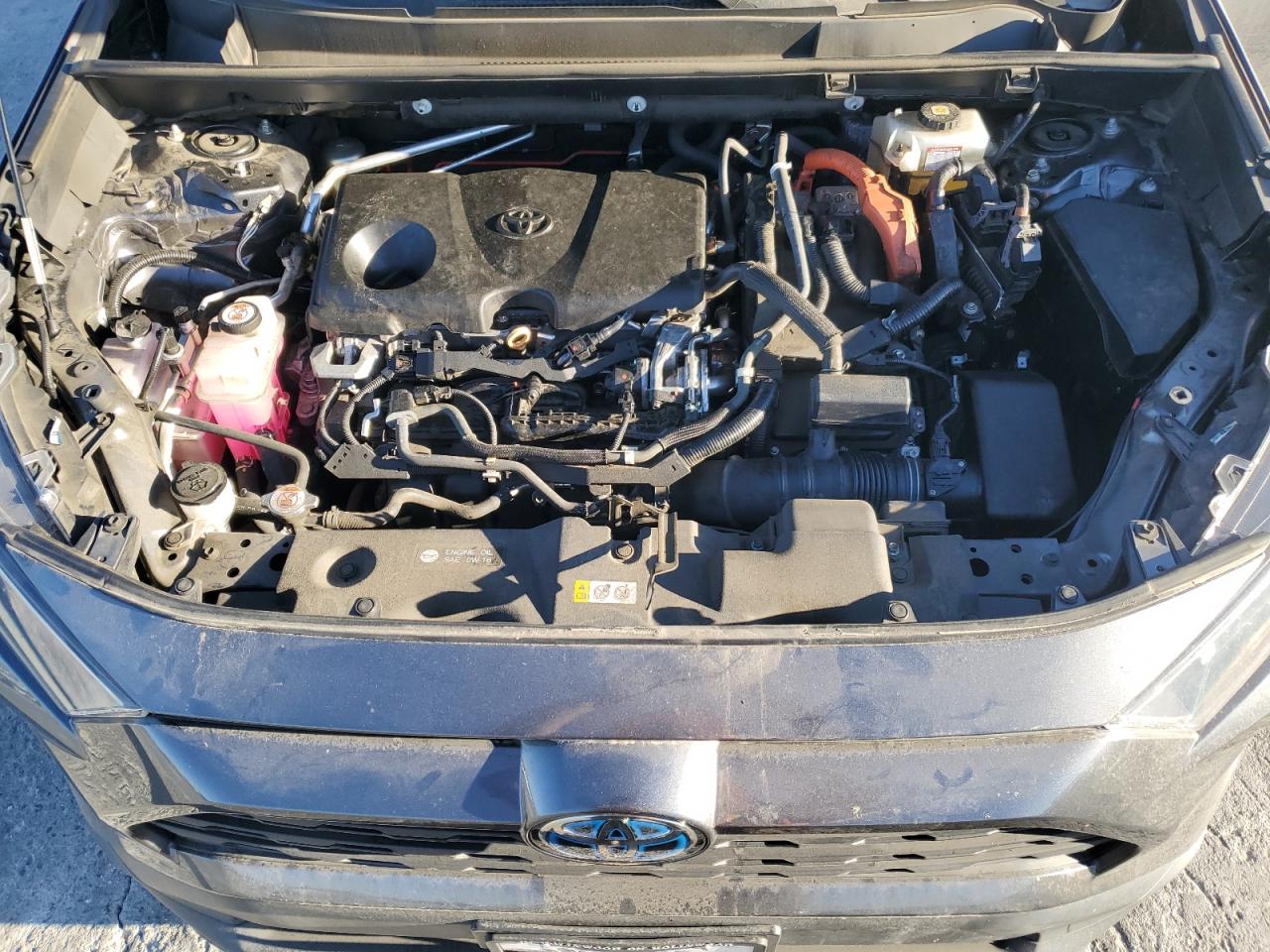2021 Toyota RAV 4 VIN 4T3L6RFV0MU026747 Copart auction photo, rear end / undercarriage damage thumbnail 13