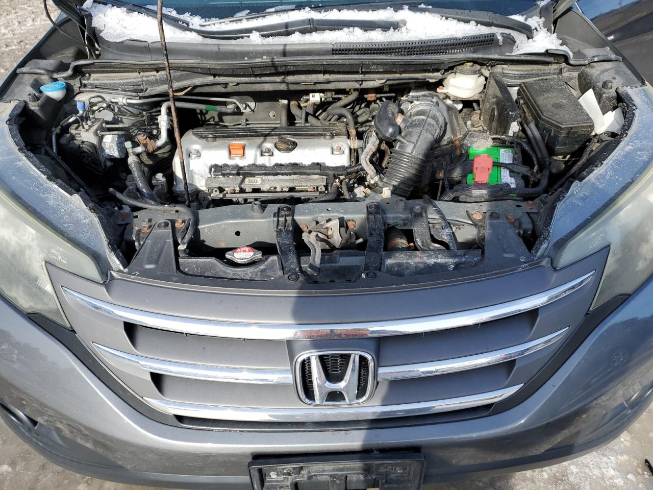 2014 Honda CR-V VIN 2HKRM4H79EH625494 Copart auction photo, side / rear end damage thumbnail 12