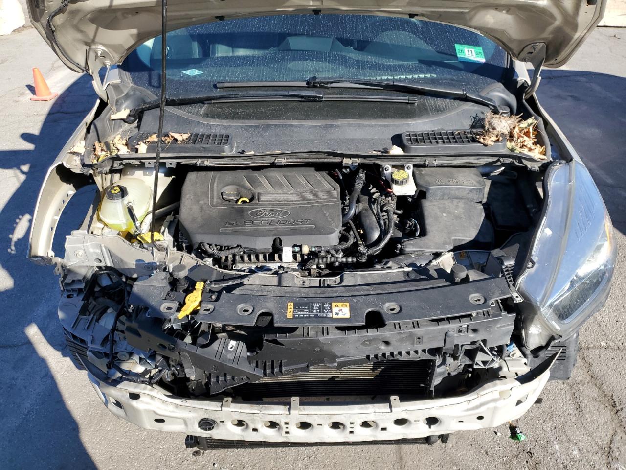 2018 Ford Escape VIN 1FMCU9HD0JUB01784 Copart auction photo, front end / minor dent/scratches damage thumbnail 12