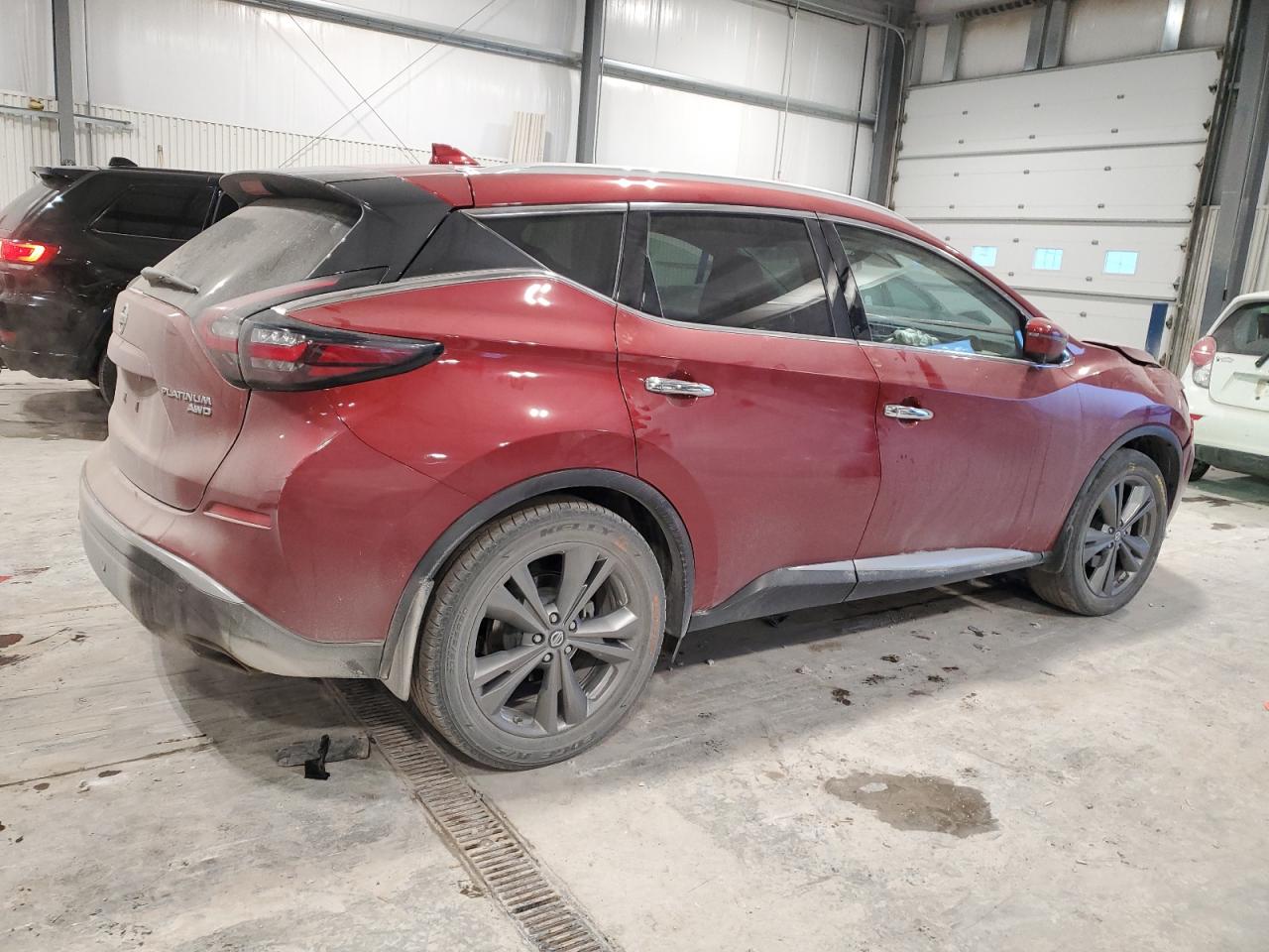 2019 Nissan Murano VIN 5N1AZ2MS5KN122890 Copart auction photo, front end damage thumbnail 3