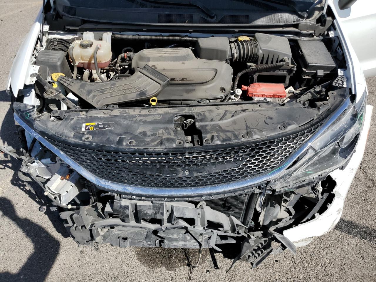 2021 Chrysler Voyager VIN 2C4RC1DGXMR551253 Copart auction photo, front end damage thumbnail 12