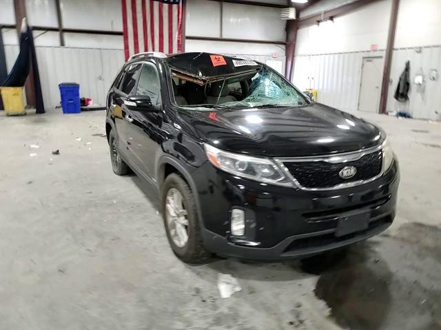 2014 KIA Sorento VIN 5XYKTCA65EG446456 Copart auction photo, top/roof / side damage thumbnail 11