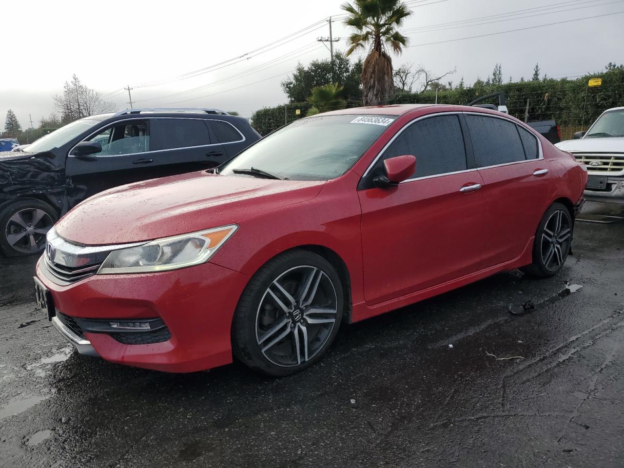 2016 Honda Accord VIN 1HGCR2F54GA166514