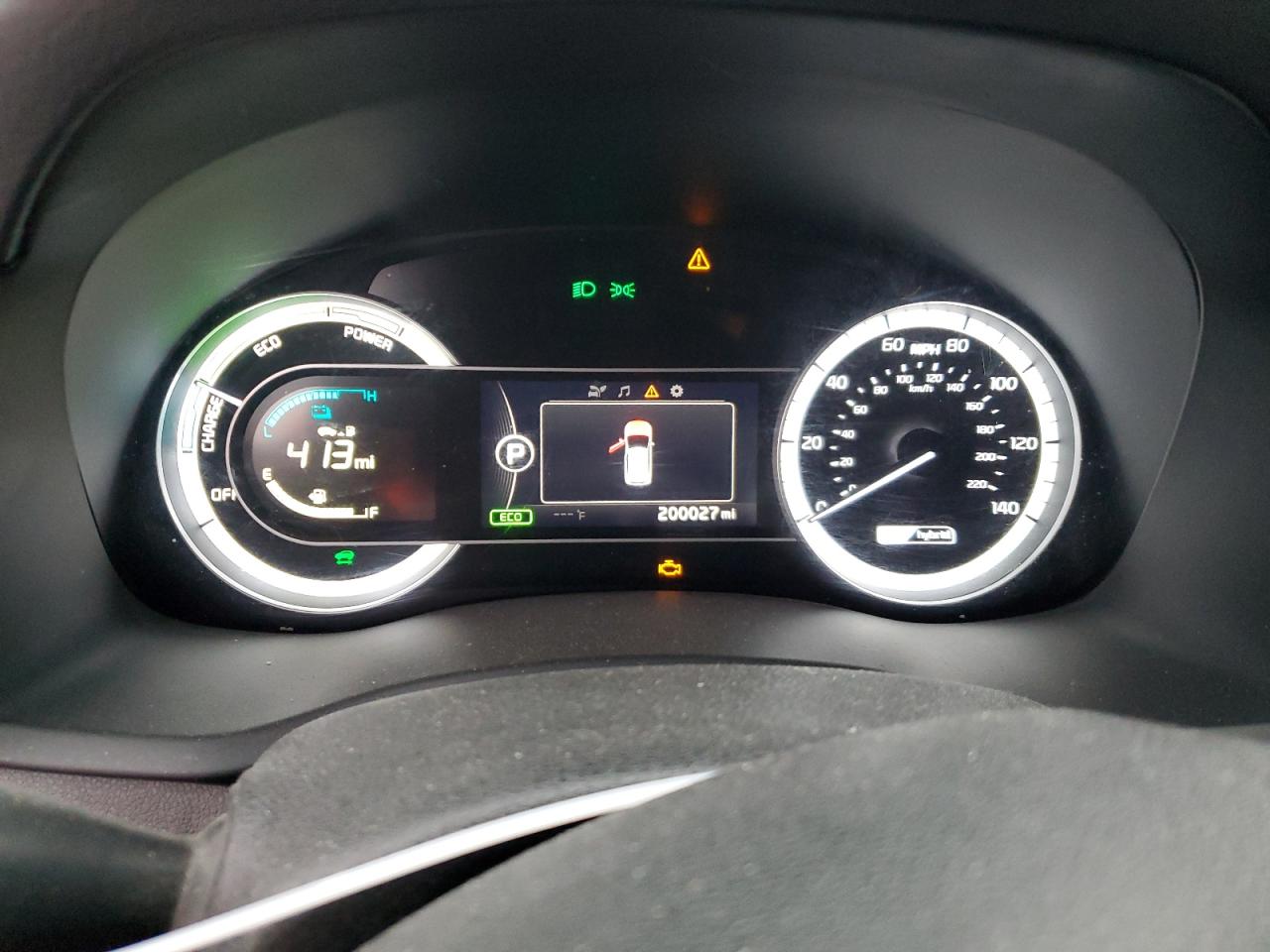 2018 KIA Niro VIN KNDCB3LC7J5202935 Copart auction photo, front end / minor dent/scratches damage thumbnail 9