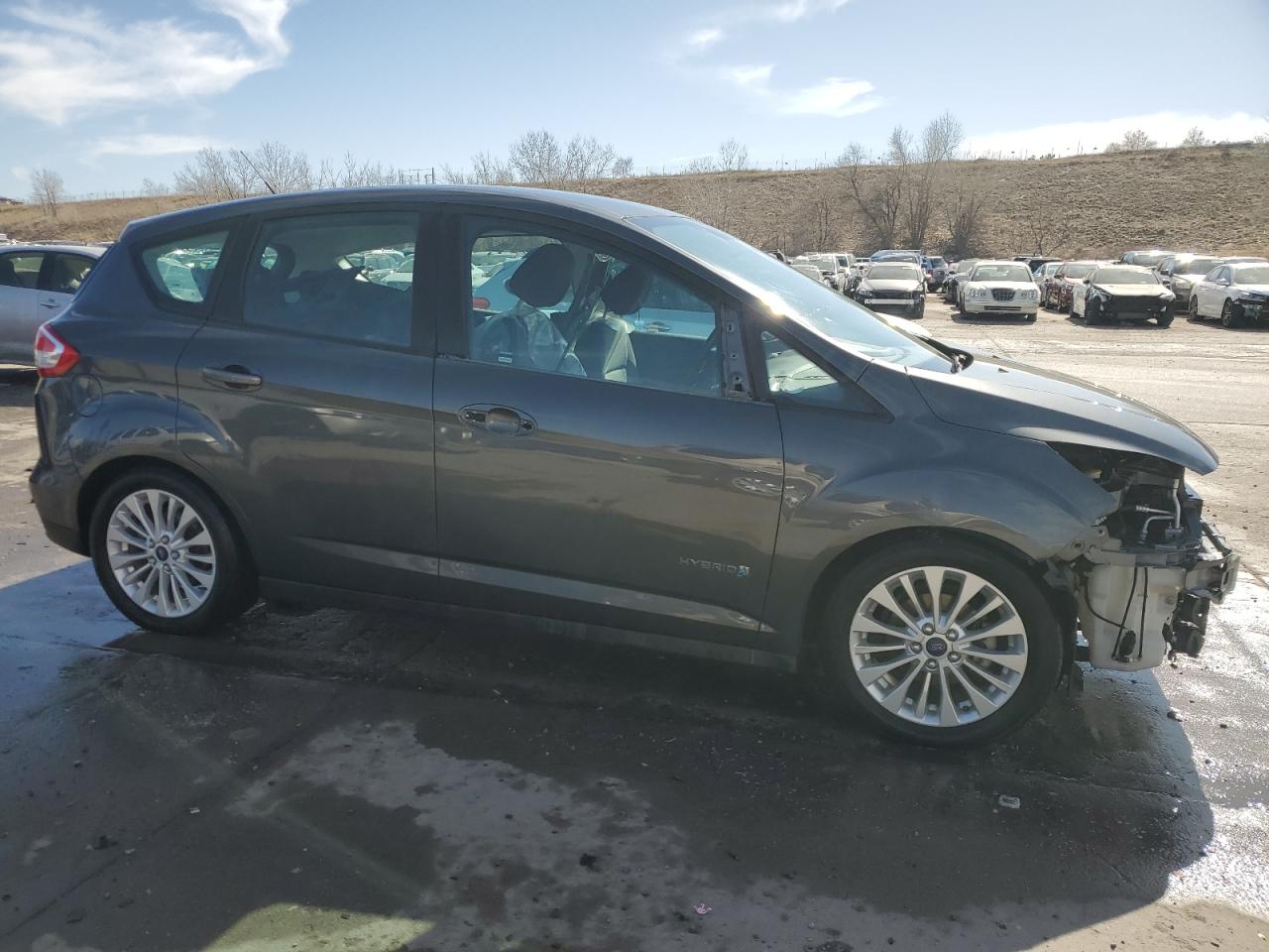 2017 Ford C-MAX VIN 1FADP5AU0HL110882 Copart auction photo, front end damage thumbnail 4