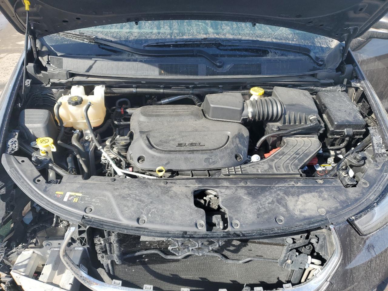 2022 Chrysler Pacifica VIN 2C4RC1BGXNR118116 Copart auction photo, front end / side damage thumbnail 12