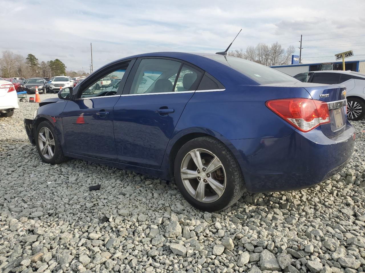 2012 Chevrolet Cruze VIN 1G1PG5SC4C7377563 Copart auction photo, front end / rear end damage thumbnail 2