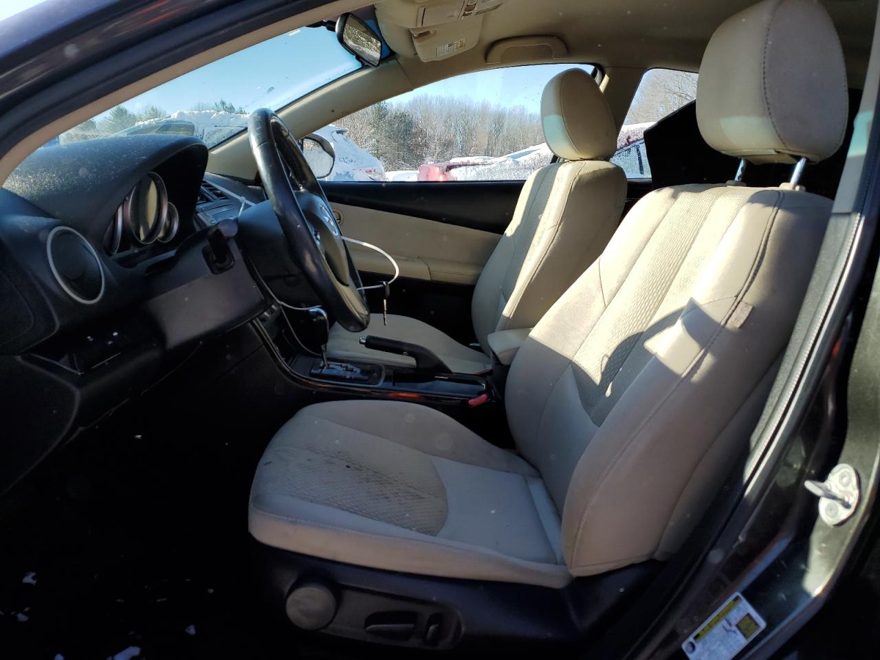 2013 Mazda 6 VIN 1YVHZ8DH9D5M13223 Copart auction photo, rear end damage thumbnail 7