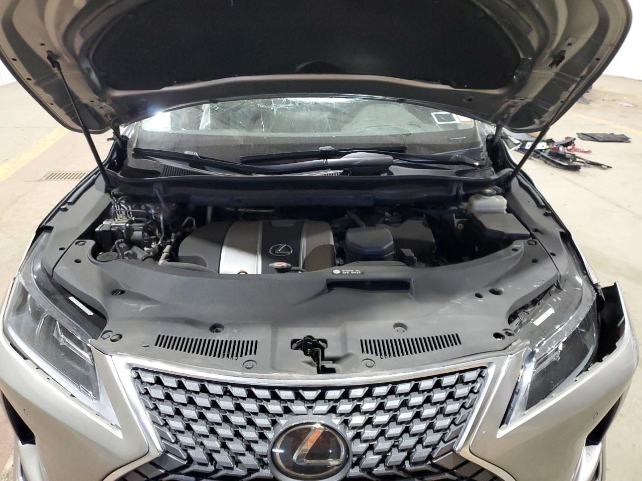 2021 Lexus RX VIN 2T2HZMDA7MC274628 Copart auction photo, rollover damage thumbnail 12