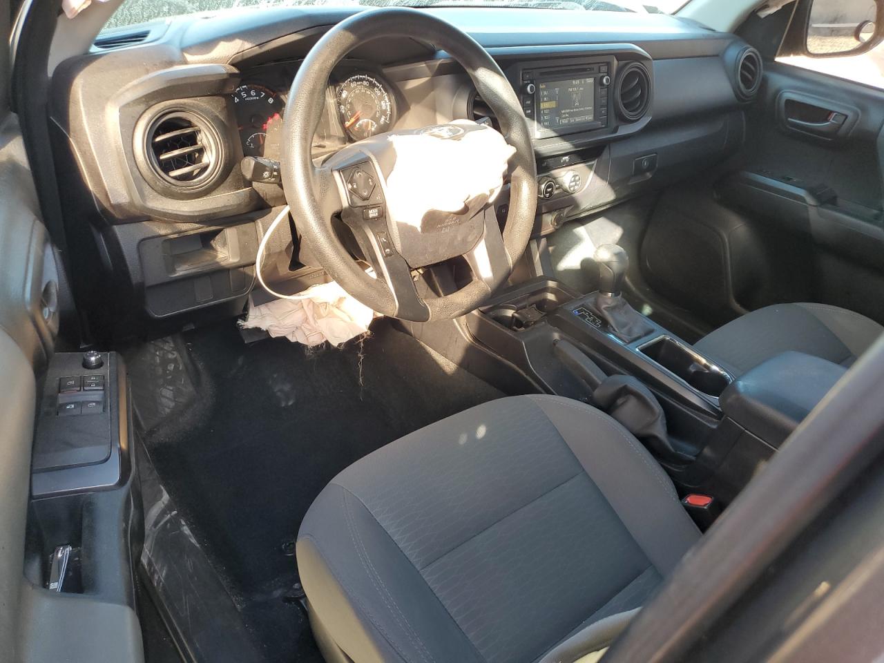 2017 Toyota Tacoma VIN 5TFRX5GN0HX078976 Copart auction photo, front end / undercarriage damage thumbnail 8
