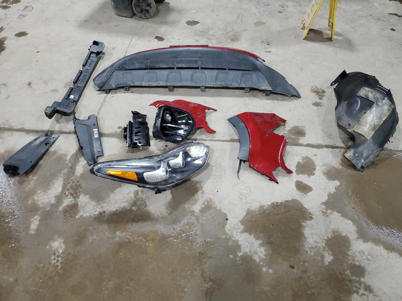 2018 KIA Sportage VIN KNDPMCAC7J7360744 Copart auction photo, front end damage thumbnail 13