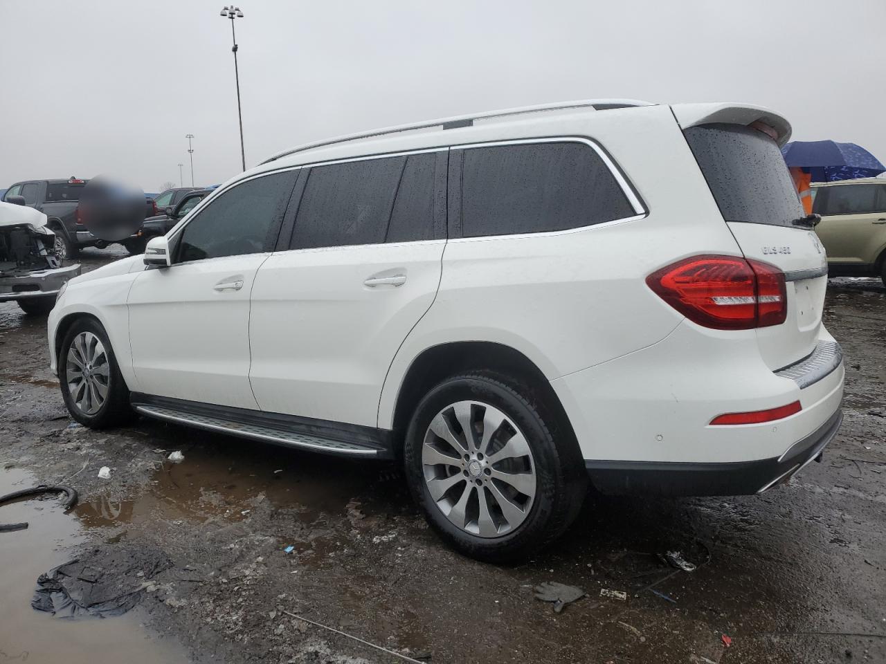 2017 Mercedes-Benz GLS-klasse VIN 4JGDF6EE3HA792024 Copart auction photo, front end damage thumbnail 2