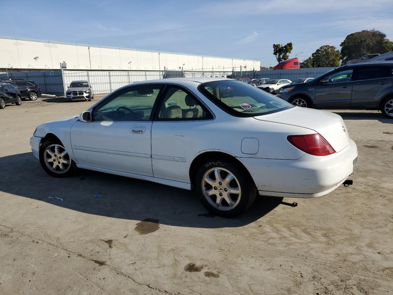 1998 Acura CL VIN 19UYA2254WL004534 Copart auction photo, side damage thumbnail 2