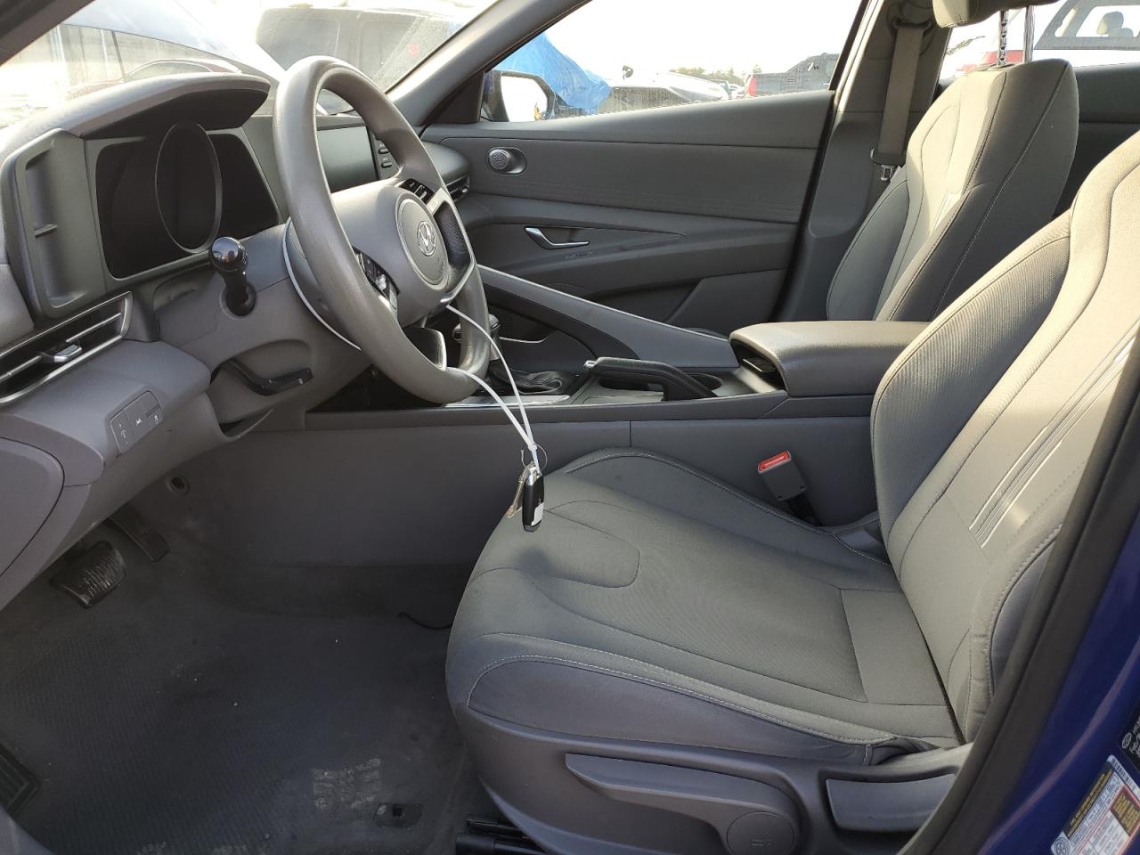2021 Hyundai Elantra VIN 5NPLM4AG9MH035908 Copart auction photo, front end damage thumbnail 7