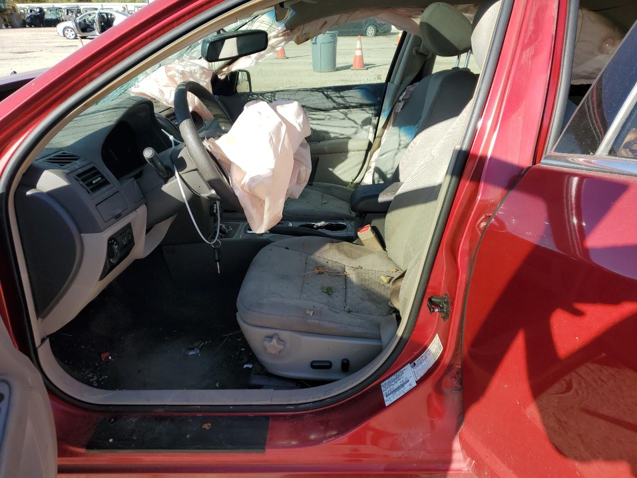 2012 Ford Fusion VIN 3FAHP0HA8CR426900 Copart auction photo, top/roof / all over damage thumbnail 7