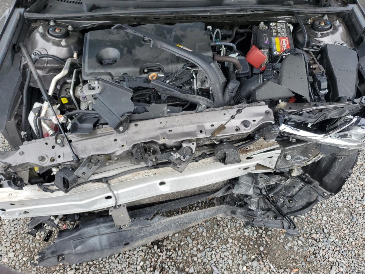 2020 Toyota Camry VIN 4T1G11AK8LU932215 Copart auction photo, front end / rear end damage thumbnail 13