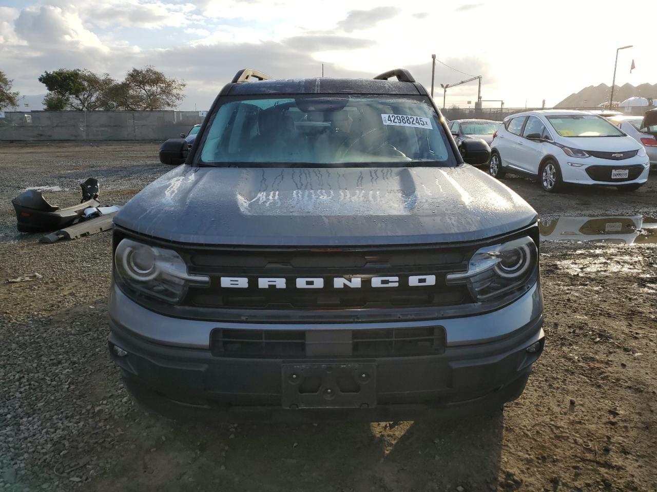 2022 Ford Bronco VIN 3FMCR9C6XNRD25801 Copart auction photo, rear end damage thumbnail 5