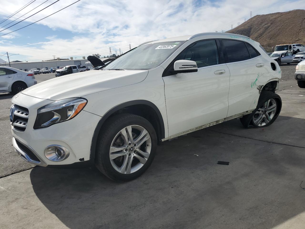 2018 Mercedes-Benz GLA-klasse VIN WDCTG4EB3JJ454131