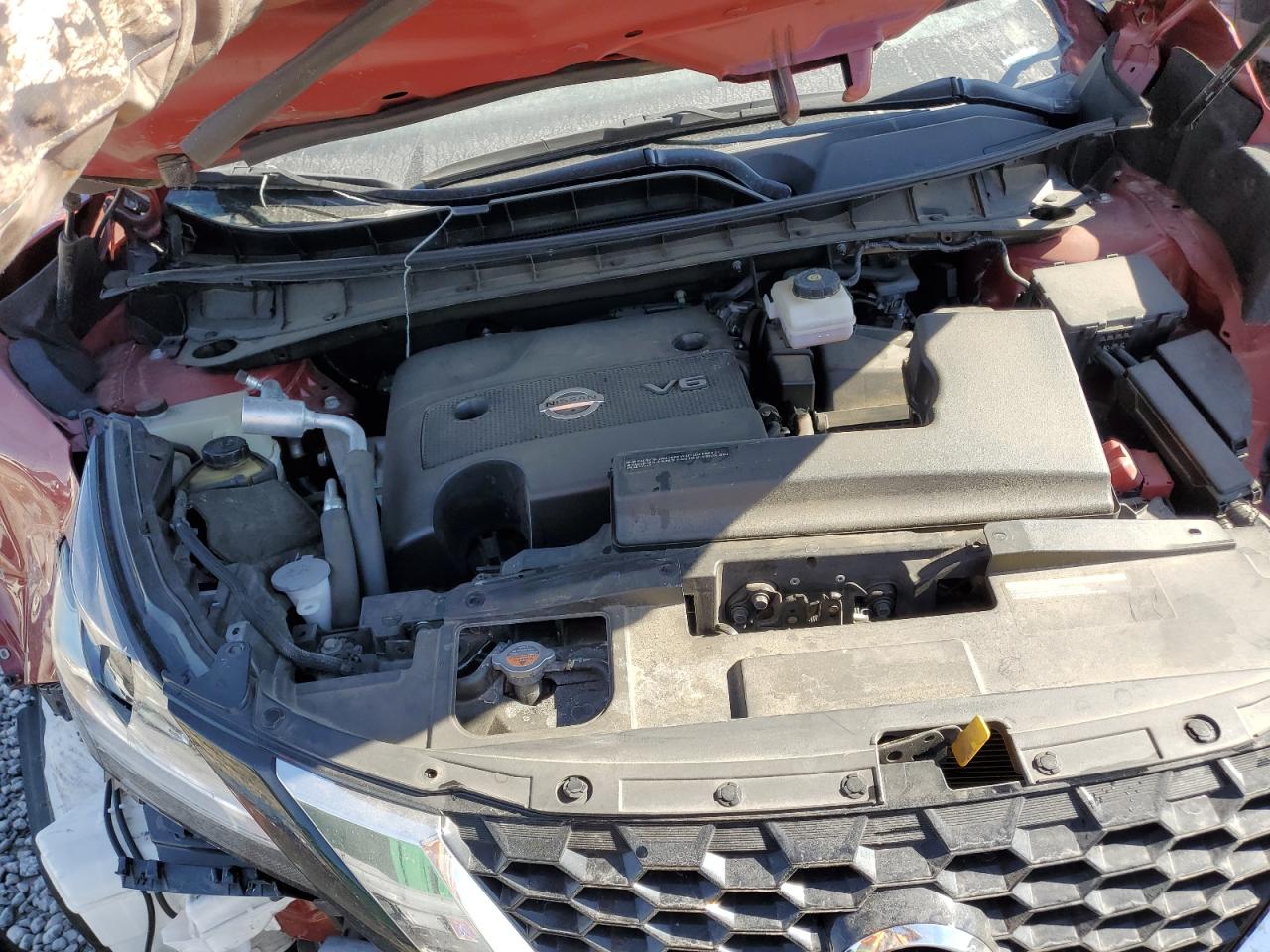 2019 Nissan Murano VIN 5N1AZ2MJ7KN125037 Copart auction photo, front end damage thumbnail 12