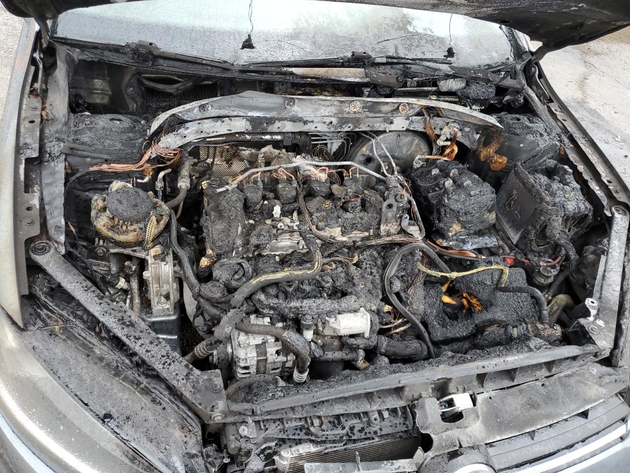 2019 Volkswagen Golf VIN 3VW117AU9KM509030 Copart auction photo, burn - engine damage thumbnail 13