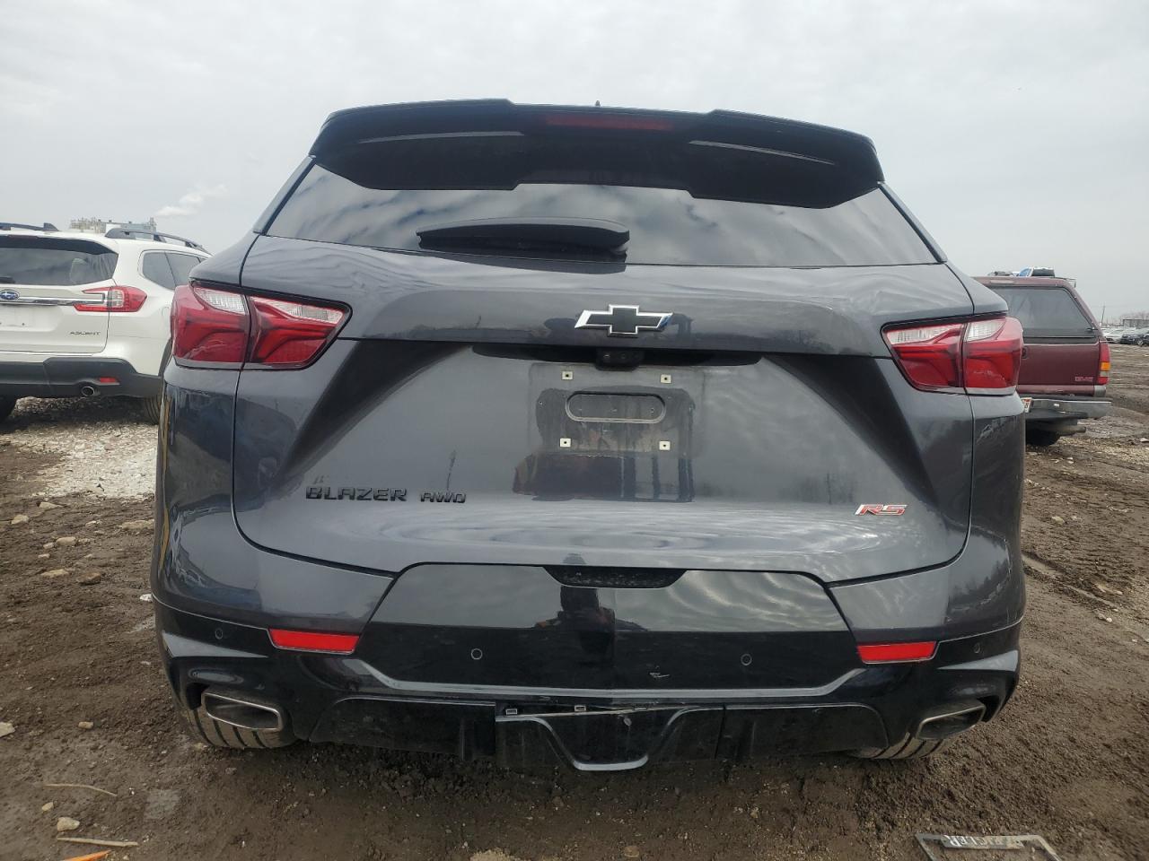 2021 Chevrolet Blazer VIN 3GNKBKRS5MS556233 Copart auction photo, front end damage thumbnail 6