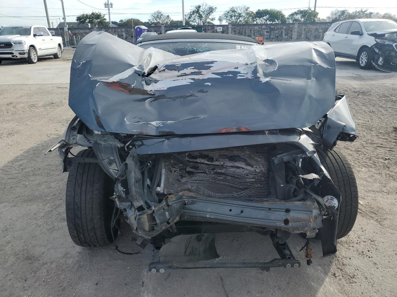 2016 Ford Mustang VIN 1FATP8UH1G5304500 Copart auction photo, front end damage thumbnail 5