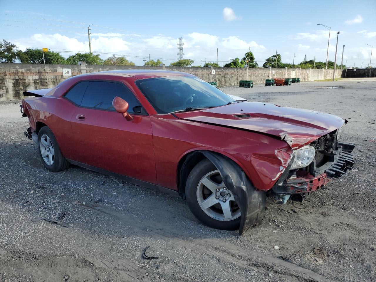 2010 Dodge Challenger VIN 2B3CJ4DV6AH278231 Copart auction photo, front end damage thumbnail 4