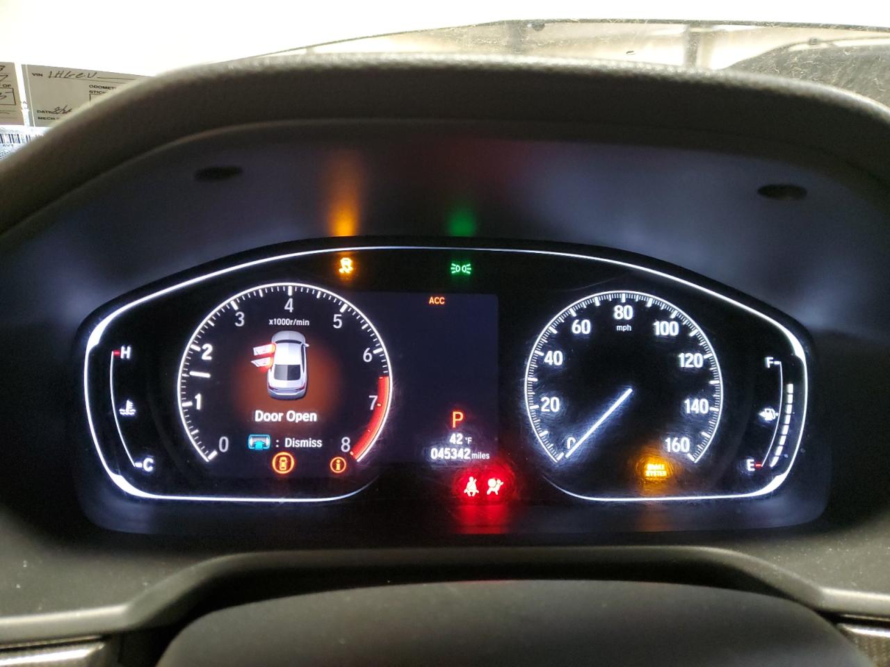 2018 Honda Accord VIN 1HGCV1F39JA118633 Copart auction photo, side / rear end damage thumbnail 9