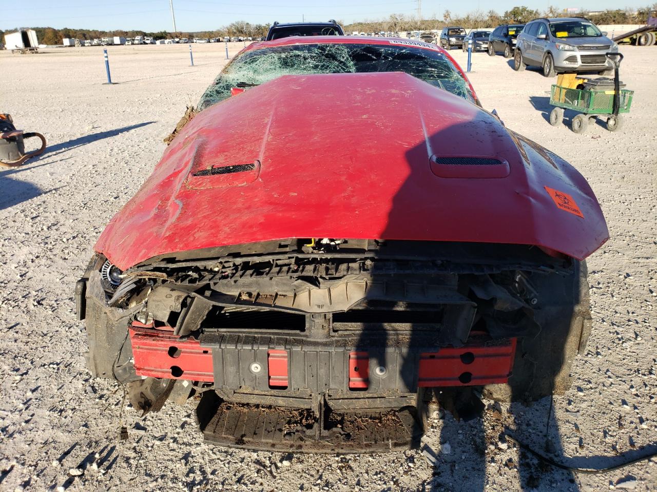 2020 Ford Mustang VIN 1FA6P8TH1L5171472 Copart auction photo, all over damage thumbnail 5