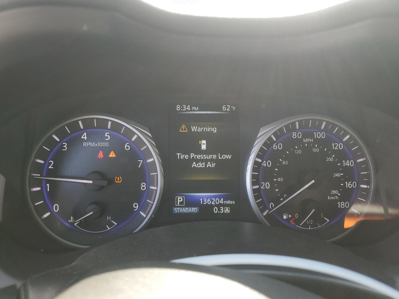 2015 Infiniti Q50 VIN JN1BV7AP5FM354714 Copart auction photo, front end damage thumbnail 9