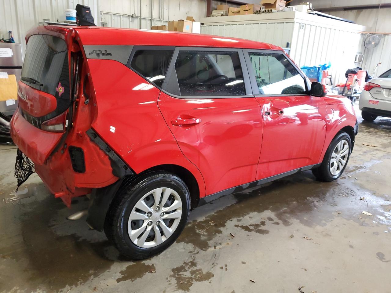 2022 KIA Soul VIN KNDJ23AU1N7166463 Copart auction photo, all over damage thumbnail 3