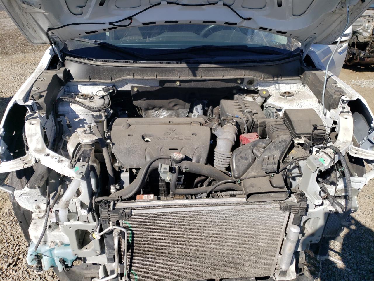 2021 Mitsubishi Outlander VIN JA4APVAU9MU031299 Copart auction photo, front end / rear end damage thumbnail 12
