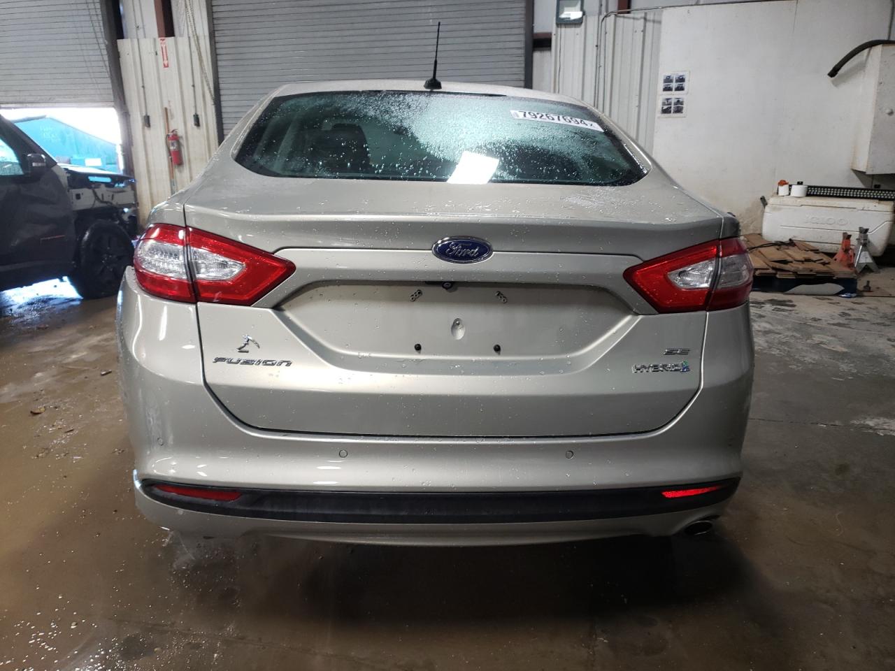 2016 Ford Fusion VIN 3FA6P0LU3GR184273 Copart auction photo, rear end / side damage thumbnail 6