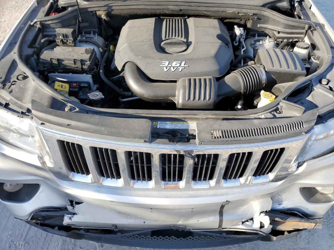 2012 Jeep Grand Cherokee VIN 1C4RJFAG9CC160870 Copart auction photo, front end damage thumbnail 12