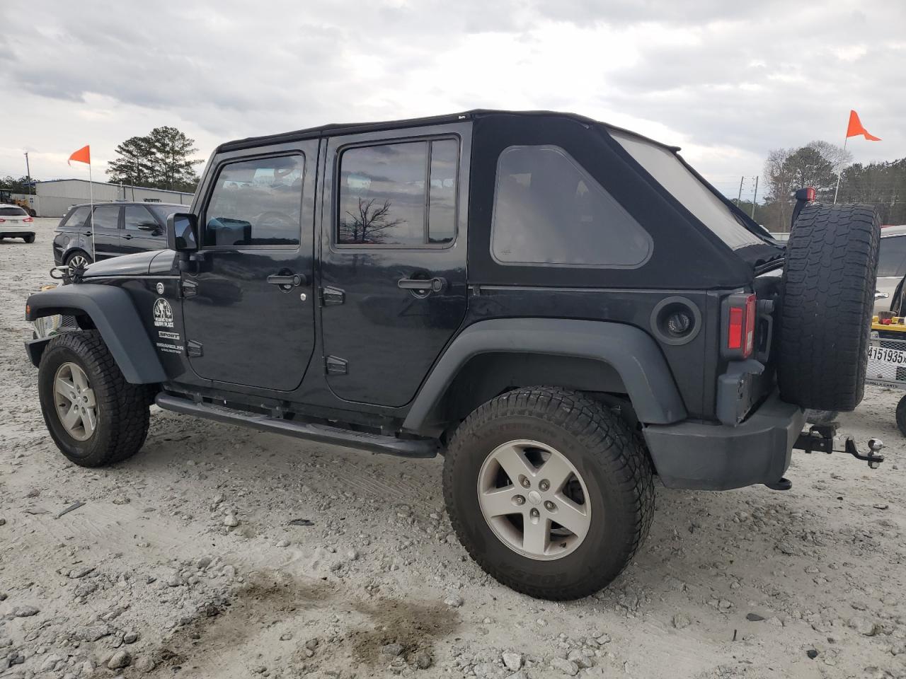 2016 Jeep Wrangler VIN 1C4BJWDG8GL205879 Copart auction photo, front end damage thumbnail 2