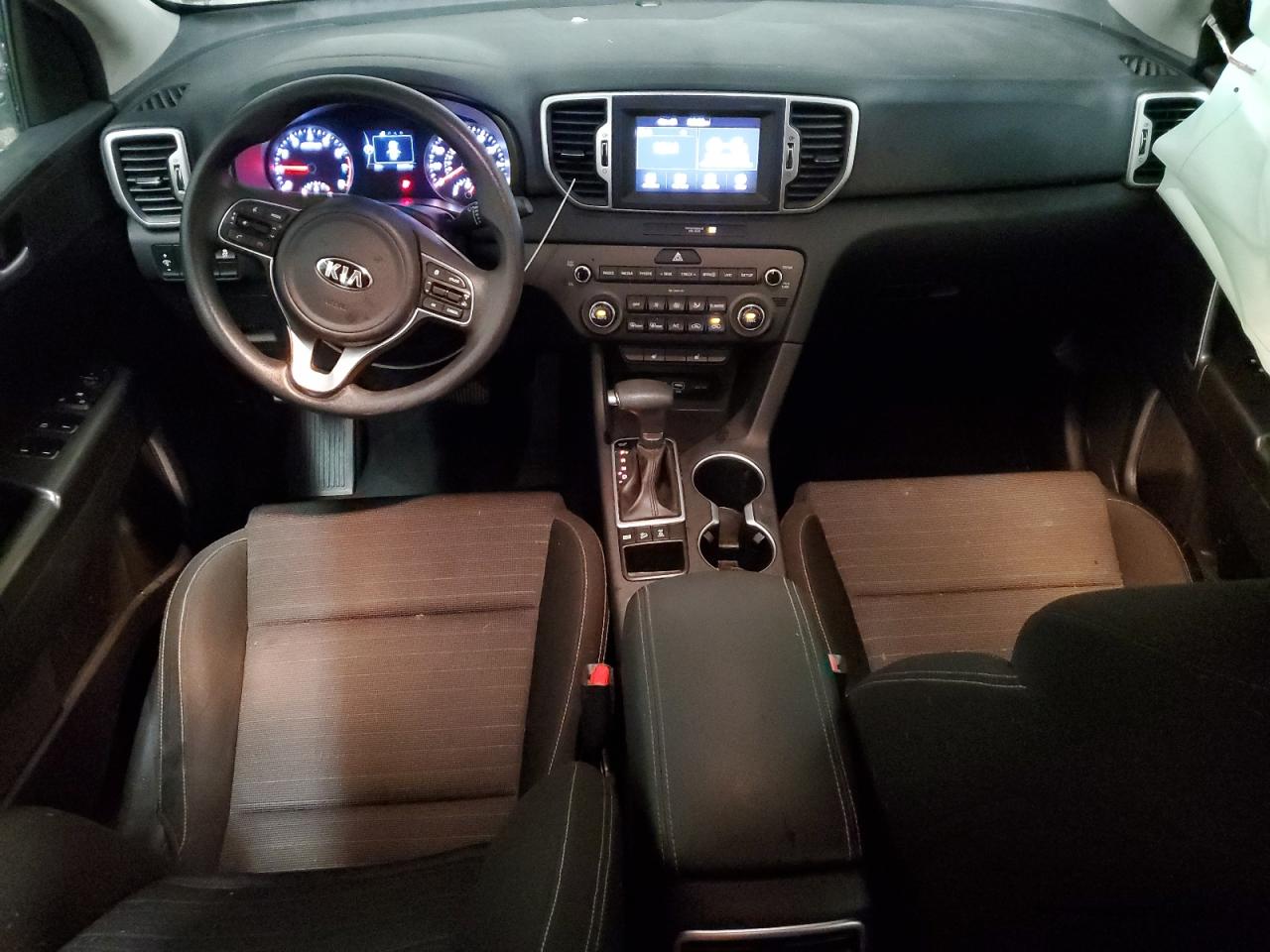 2019 KIA Sportage VIN KNDPMCAC1K7519453 Copart auction photo, side damage thumbnail 8