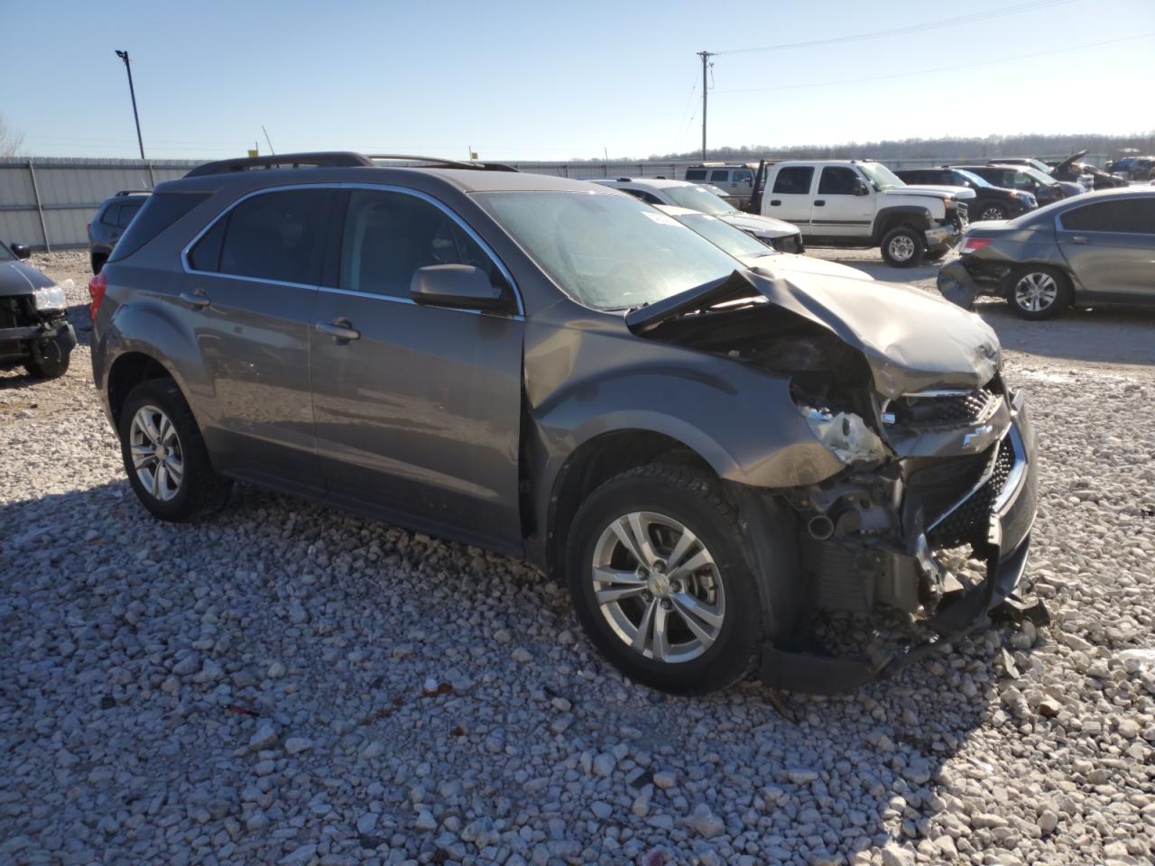 2010 Chevrolet Equinox VIN 2CNALPEW7A6324696 Copart auction photo, front end damage thumbnail 4