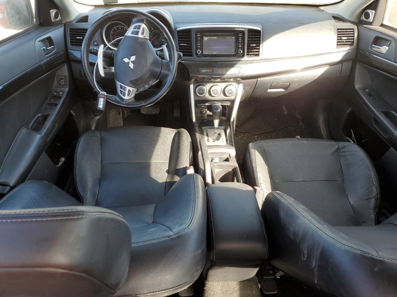 2016 Mitsubishi Lancer VIN JA32U8FW8GU003527 Copart auction photo, side / front end damage thumbnail 8