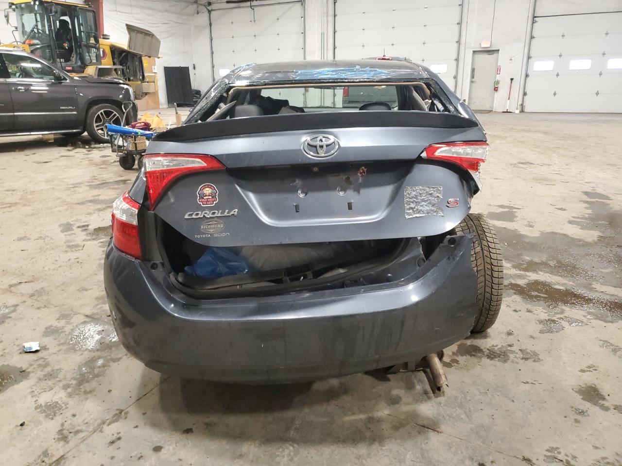 2014 Toyota Corolla VIN 5YFBURHE8EP022536 Copart auction photo, all over damage thumbnail 6