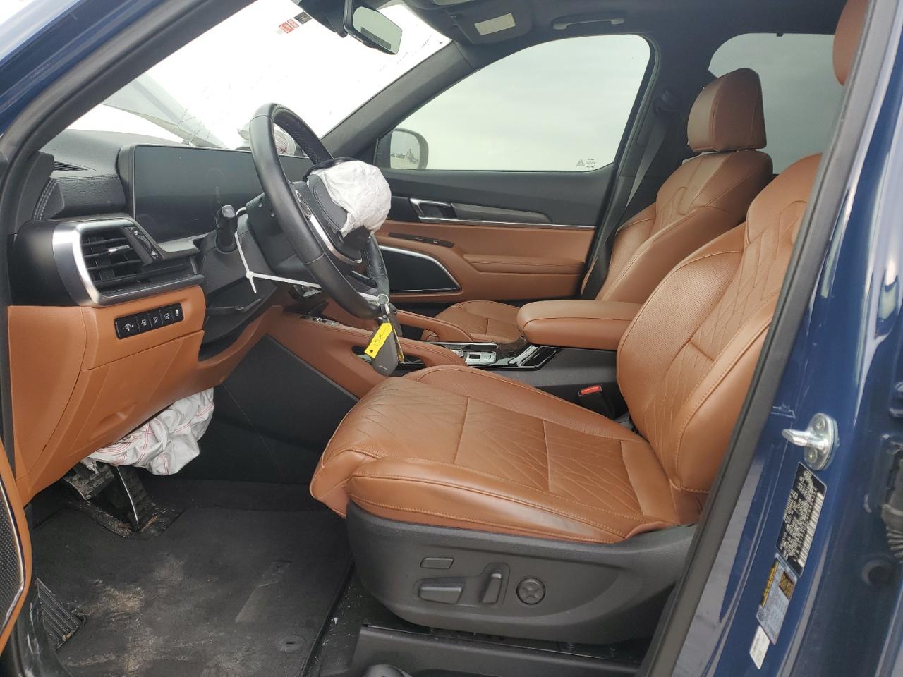 2023 KIA Telluride VIN 5XYP5DGC6PG394325 Copart auction photo, front end / minor dent/scratches damage thumbnail 7