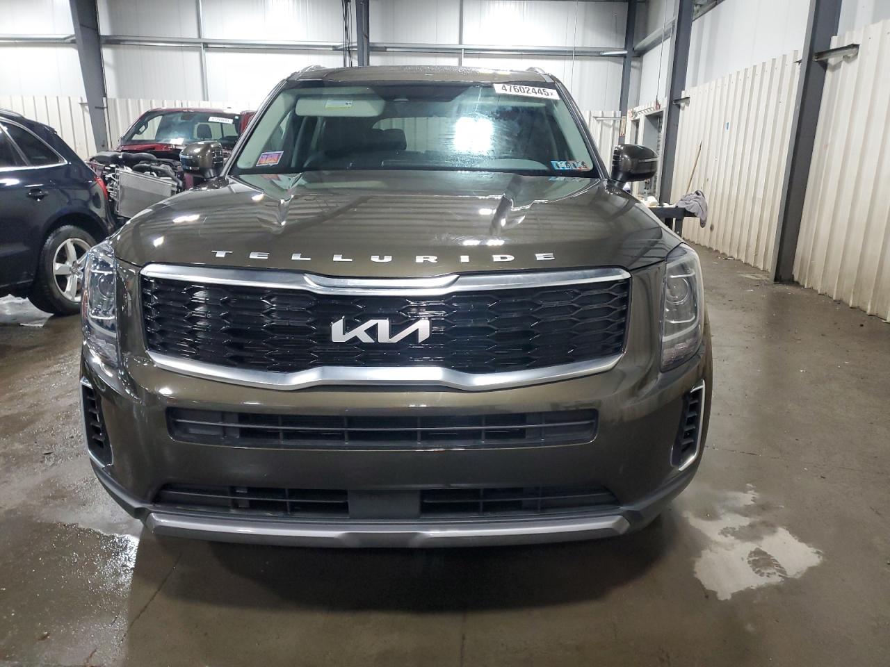 2022 KIA Telluride VIN 5XYP6DHCXNG285875 Copart auction photo, side damage thumbnail 5