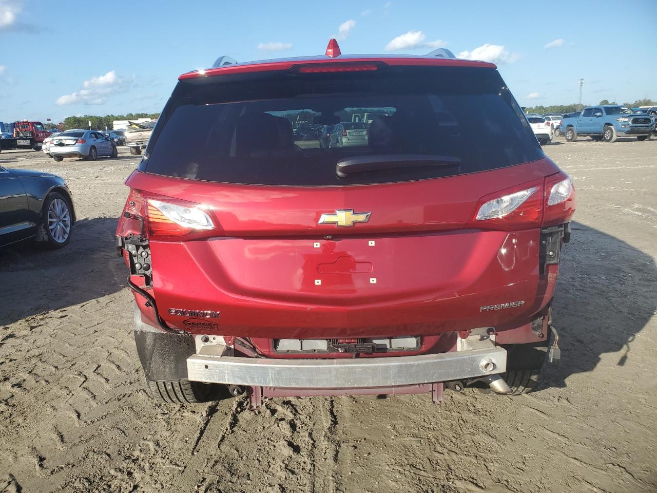 2021 Chevrolet Equinox VIN 2GNAXNEV9M6154695 Copart auction photo, all over damage thumbnail 6