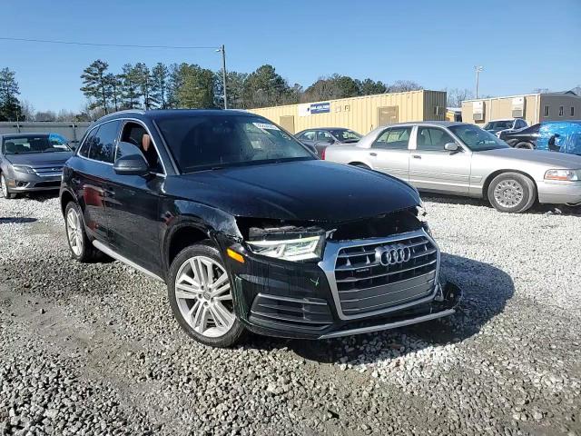 2018 Audi Q5 VIN WA1BNAFY6J2057879 Copart auction photo, front end / undercarriage damage thumbnail 14