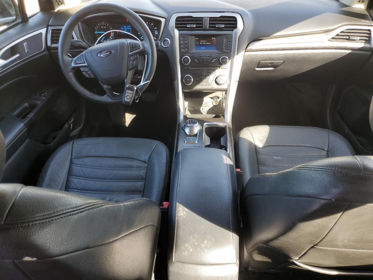 2017 Ford Fusion VIN 3FA6P0G71HR402281 Copart auction photo, front end / undercarriage damage thumbnail 8
